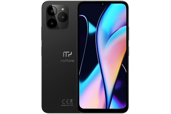 Smartfon myPhone N2 czarny 6.50" 6.0GB/128.0GB