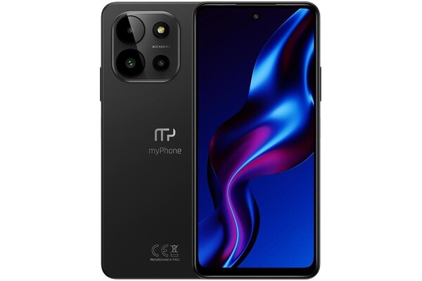Smartfon myPhone N2 5G czarny 6.56" 6.0GB/256.0GB