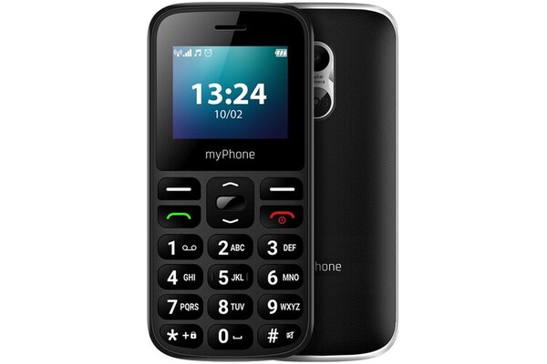 Smartfon myPhone Halo A czarny 1.77" poniżej 0.1GB/128.0GB