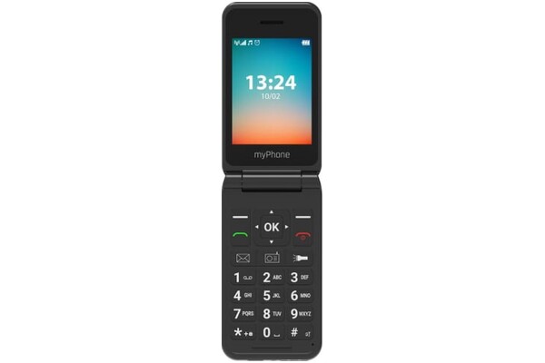 Smartfon myPhone FLIP LTE niebieski 2.80" poniżej 0.1GB/poniżej 0.5GB