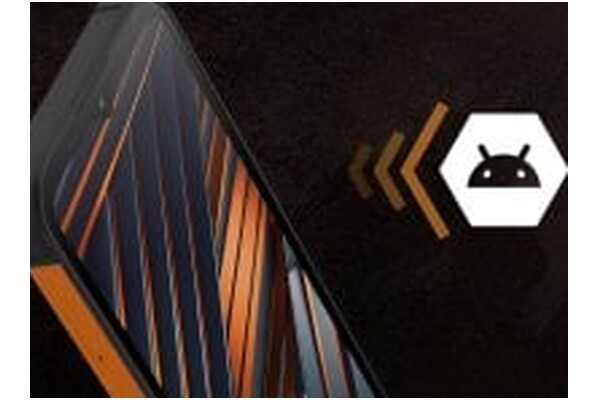 Smartfon myPhone Hammer Iron czarno-pomarańczowy 6.56" 4.0GB/64.0GB