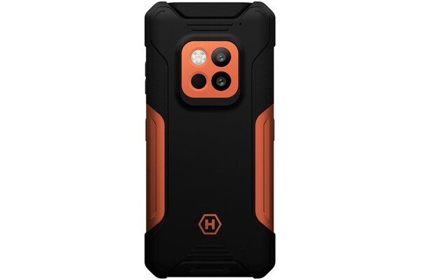 Smartfon myPhone Hammer Construction 5G czarno-pomarańczowy 6.58" 8.0GB/256.0GB