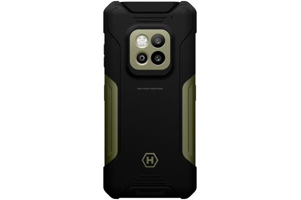 Smartfon myPhone Hammer Construction 5G czarno-zielony 6.58" 6.0GB/128.0GB