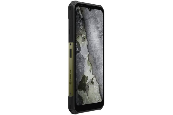 Smartfon myPhone Hammer Construction 5G czarno-zielony 6.58" 6.0GB/128.0GB