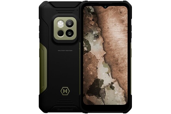 Smartfon myPhone Hammer Construction 5G czarno-zielony 6.58" 8.0GB/256.0GB
