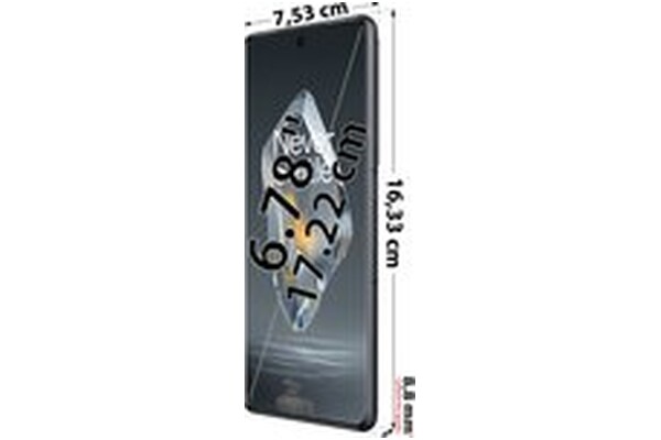 Smartfon OnePlus 12R 5G szary 6.78" 16.0GB/256.0GB