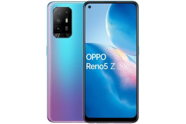 Smartfon OPPO Reno5 Z 5G niebiesko-fioletowy 6.43" 8.0GB/128.0GB