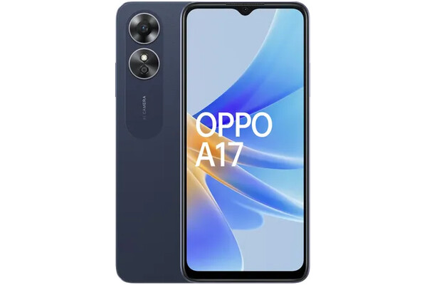 Smartfon OPPO A17 czarny 6.56" 4.0GB/64.0GB