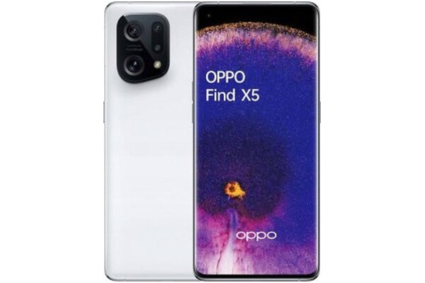 Smartfon OPPO Find X5 5G biały 6.55" 8.0GB/256.0GB