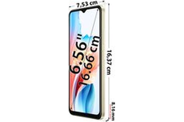 Smartfon OPPO A38 złoty 6.56" 4.0GB/128.0GB
