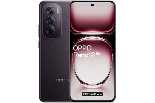Smartfon OPPO Reno12 5G czarny 6.70" 12.0GB/256.0GB