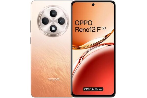 Smartfon OPPO Reno12 5G pomarańczowy 6.67" 8.0GB/256.0GB