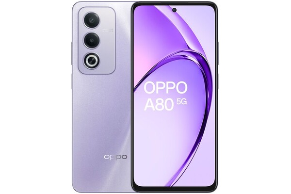 Smartfon OPPO A80 5G fioletowy 6.67" 8.0GB/256.0GB