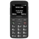 Smartfon Panasonic czarny 2.40" poniżej 0.1GB/poniżej 0.5GB