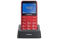 Smartfon Panasonic czerwony 2.40" poniżej 0.1GB/poniżej 0.5GB