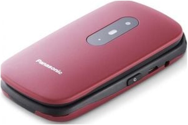 Smartfon Panasonic czarno-czerwony 2.40" poniżej 0.1GB/poniżej 0.5GB