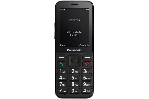 Smartfon Panasonic czarny 2.40" 0.1GB/poniżej 0.5GB