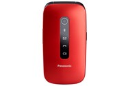 Smartfon Panasonic czerwony 2.80" poniżej 0.1GB/poniżej 0.5GB