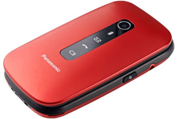 Smartfon Panasonic czerwony 2.80" poniżej 0.1GB/poniżej 0.5GB