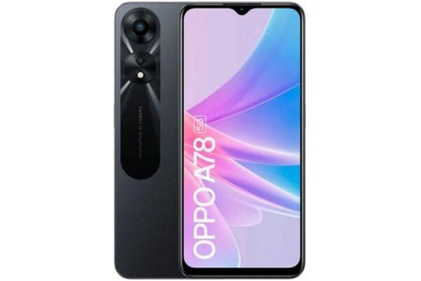 Smartfon OPPO A78 5G czarny 6.56" 4.0GB/128.0GB