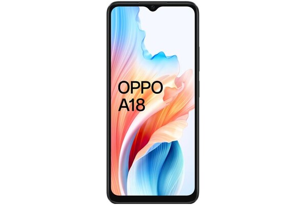 Smartfon OPPO A18 czarny 6.56" 4.0GB/128.0GB