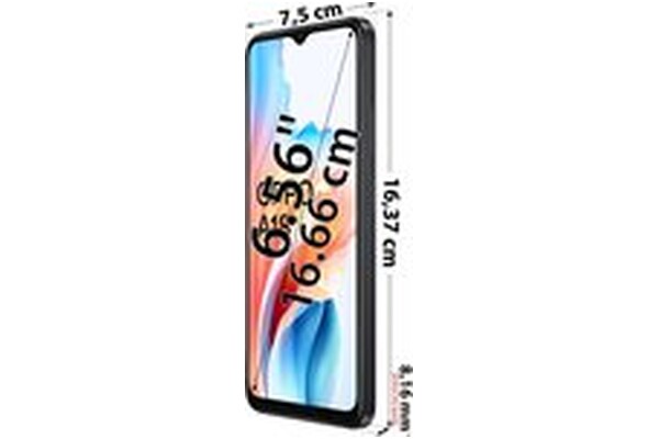 Smartfon OPPO A18 czarny 6.56" 4.0GB/128.0GB