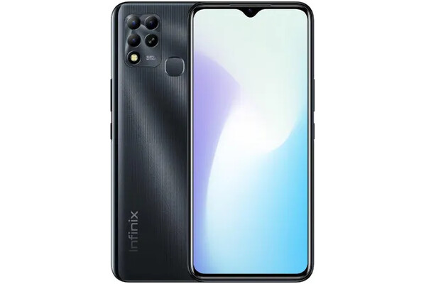 Smartfon Infinix Hot 11 czarny 6.82" 4.0GB/64.0GB
