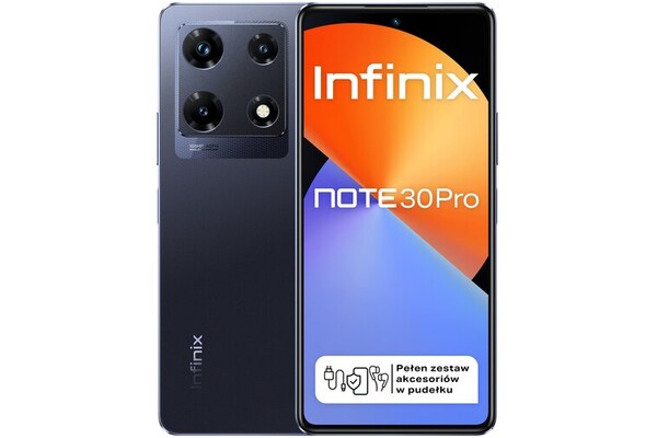 Smartfon Infinix Note 30 Pro czarny 6.67" 8.0GB/256.0GB