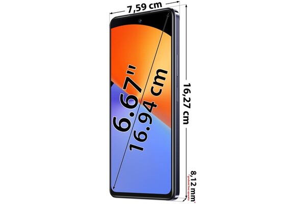 Smartfon Infinix Note 30 Pro czarny 6.67" 8.0GB/256.0GB
