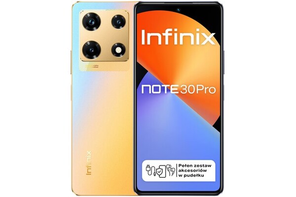 Smartfon Infinix Note 30 Pro złoty 6.67" 8.0GB/256.0GB