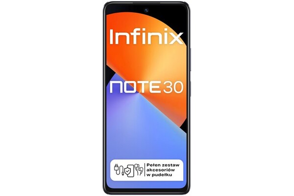 Smartfon Infinix Note 30 czarny 6.78" 8.0GB/256.0GB
