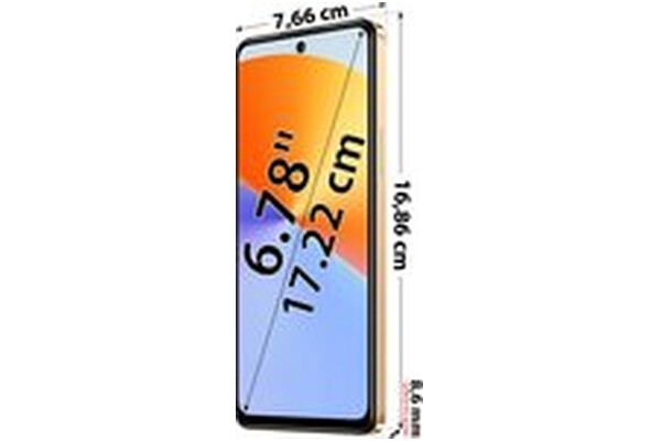 Smartfon Infinix Note 30 pomarańczowy 6.78" 8.0GB/256.0GB