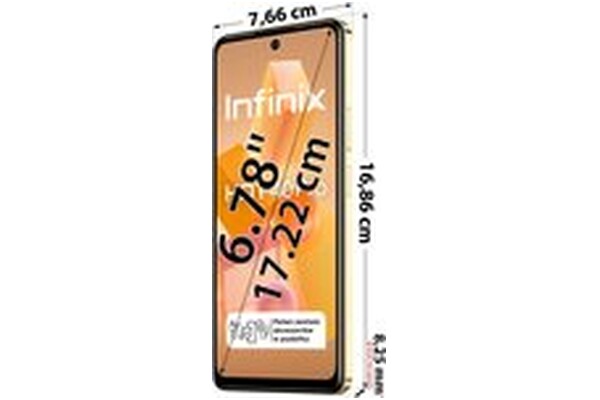 Smartfon Infinix Hot 40 Pro złoty 6.78" 8.0GB/256.0GB