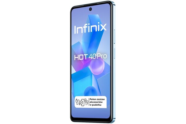 Smartfon Infinix Hot 40 Pro niebieski 6.78" 8.0GB/256.0GB