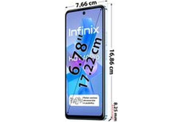Smartfon Infinix Hot 40 Pro niebieski 6.78" 8.0GB/256.0GB