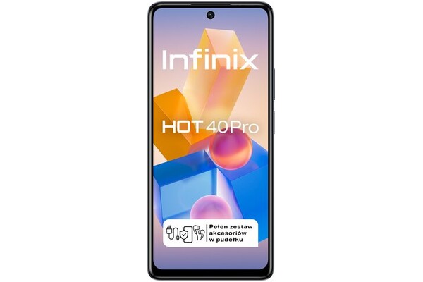 Smartfon Infinix Hot 40 Pro czarny 6.78" 8.0GB/256.0GB