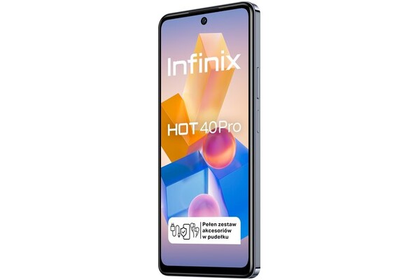 Smartfon Infinix Hot 40 Pro czarny 6.78" 8.0GB/256.0GB