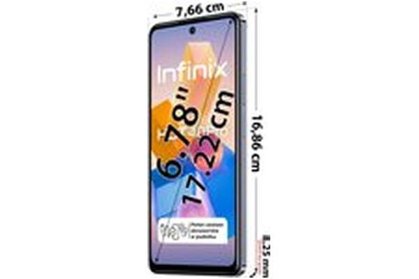 Smartfon Infinix Hot 40 Pro czarny 6.78" 8.0GB/256.0GB