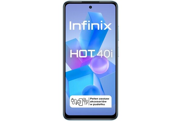 Smartfon Infinix Hot 40i niebieski 6.56" 8.0GB/256.0GB