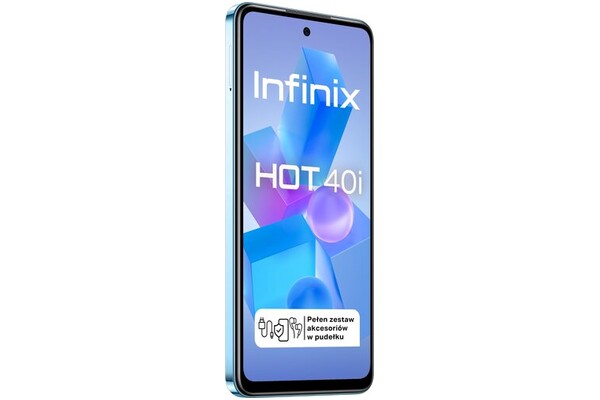 Smartfon Infinix Hot 40i niebieski 6.56" 8.0GB/256.0GB