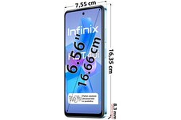 Smartfon Infinix Hot 40i niebieski 6.56" 8.0GB/256.0GB