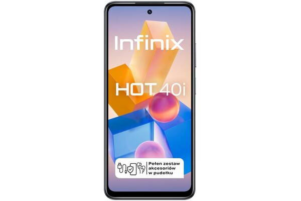Smartfon Infinix Hot 40i czarny 6.56" 8.0GB/256.0GB