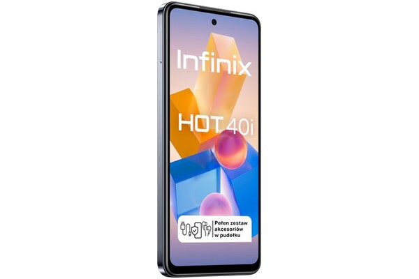Smartfon Infinix Hot 40i czarny 6.56" 8.0GB/256.0GB