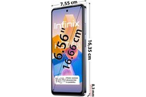 Smartfon Infinix Hot 40i czarny 6.56" 8.0GB/256.0GB