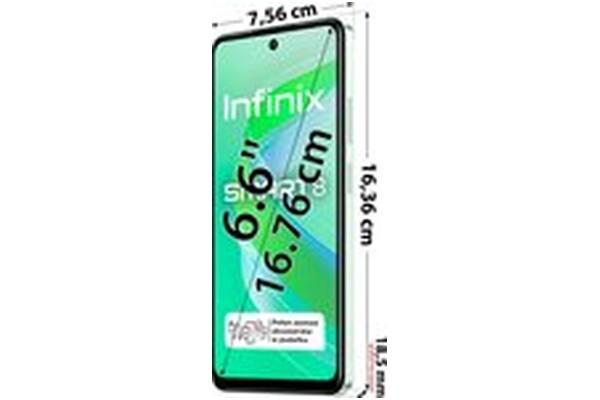 Smartfon Infinix Smart 8 zielony 6.60" 3.0GB/64.0GB