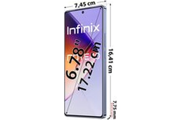 Smartfon Infinix Note 40 czarny 6.78" 8.0GB/256.0GB