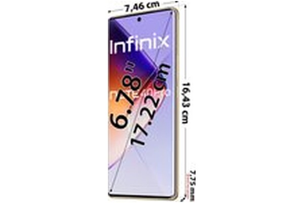 Smartfon Infinix Note 40 Pro zielony 6.78" 12.0GB/256.0GB