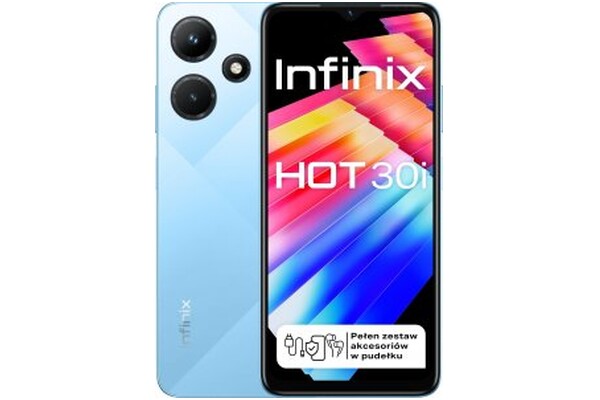 Smartfon Infinix Hot 30i niebieski 6.56" 4.0GB/128.0GB