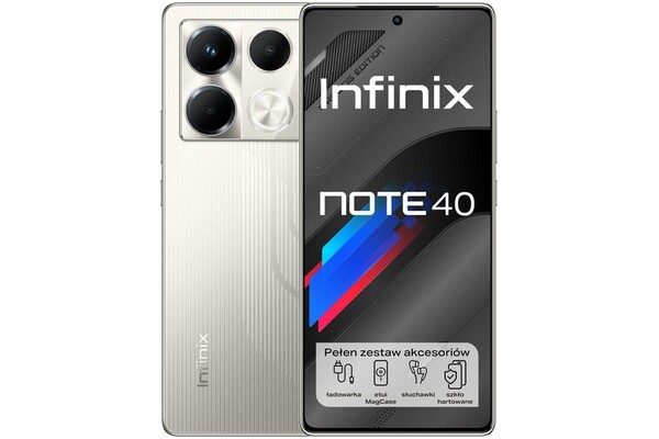 Smartfon Infinix Note 40 szary 6.78" 8.0GB/256.0GB