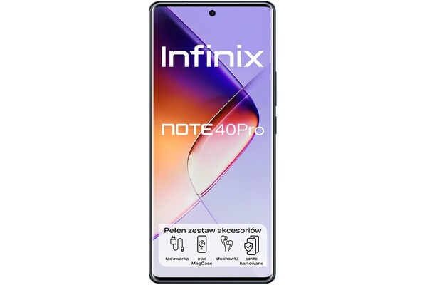 Smartfon Infinix Note 40 Pro czarny 6.78" 12.0GB/256.0GB